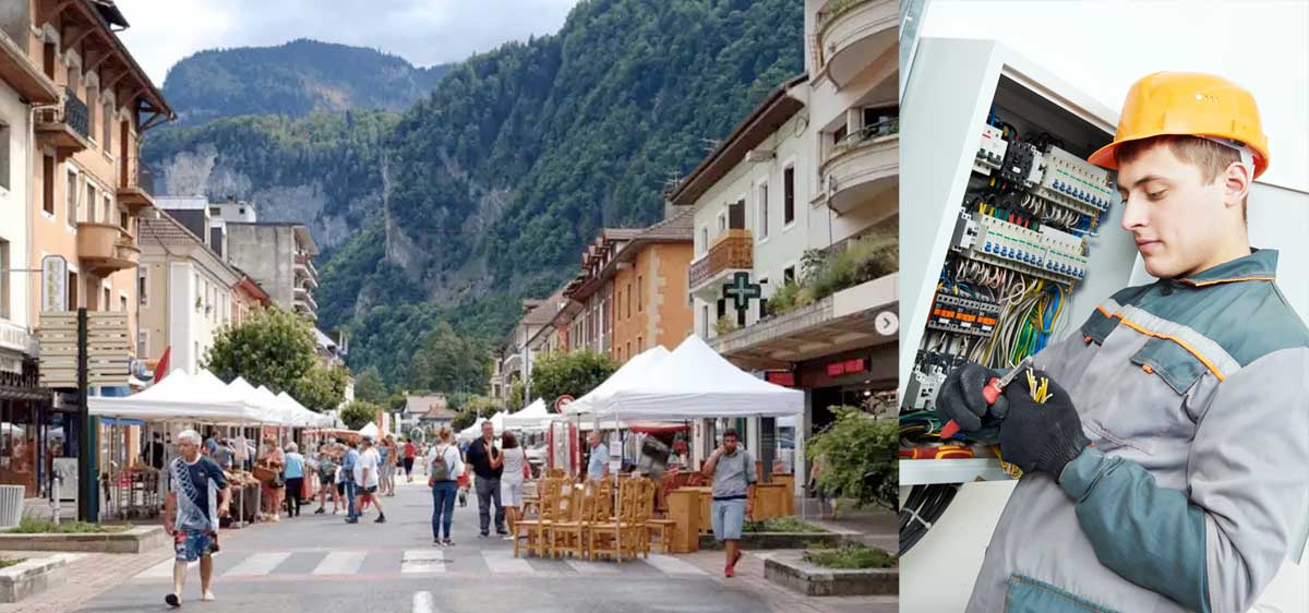 Électricien Cluses (74300)